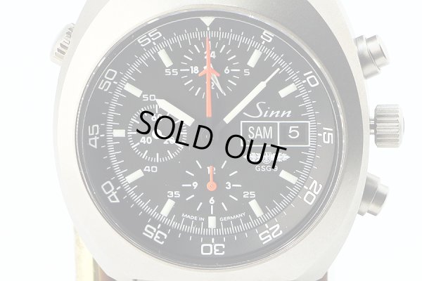 ジン　４２１ＴＩ　クロノグラフ　黒文字盤　ＧＳＧ９限定　表面