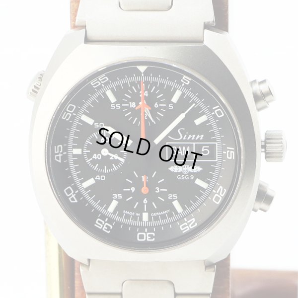 ジン　４２１ＴＩ　クロノグラフ　黒文字盤　ＧＳＧ９限定