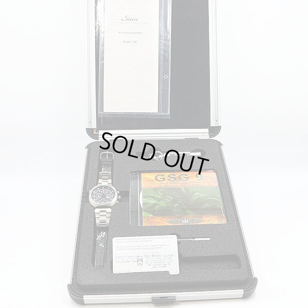 ジン　４２１ＴＩ　クロノグラフ　黒文字盤　ＧＳＧ９限定　箱・保証書