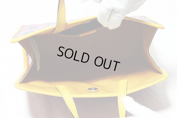 グッチ　チルドレンズ スネイルトートバック 605614 520981 ネイビー／レッド　中身