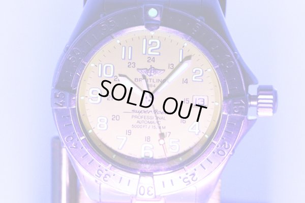 ブライトリング　スーパーオーシャン　Ａ１７０４５　黄色文字盤　ライト