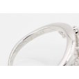 K18WG トルマリンダイアイリリング 0.07ct 1.00ct 5.20g　刻印(2)