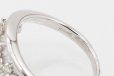 K18WG トルマリンダイアイリリング 0.07ct 1.00ct 5.20g　刻印