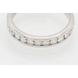 PT900 ダイアイリリング 0.85ct 5.40g　拡大