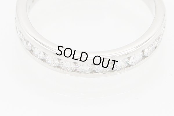 PT900 ダイアイリリング 0.85ct 5.40g　拡大