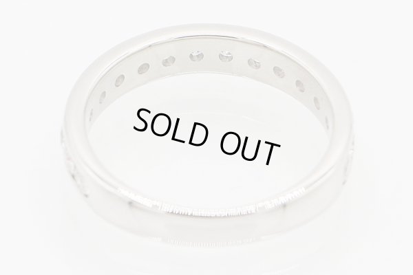 PT900 ダイアイリリング 0.85ct 5.40g　内側