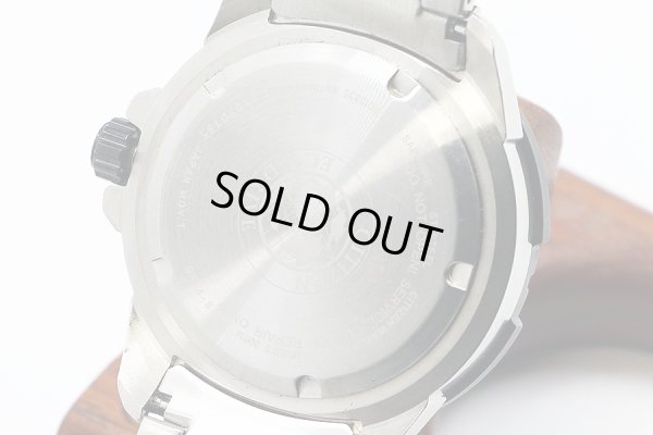 シチズン　プロマスター　ダイバー２００ＧＭＴ　ＢＪ７１２８－５９Ｅ　黒文字盤　裏面拡大