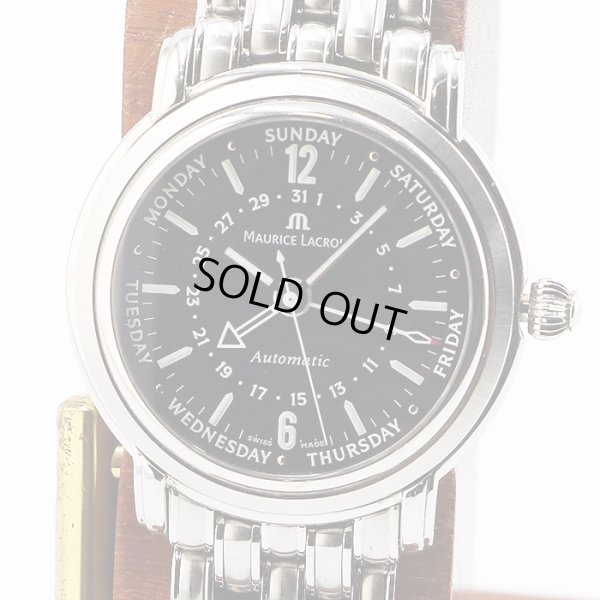 モーリス・ラクロア　ファイブハンズ　ＭＰ６３２８　黒文字盤