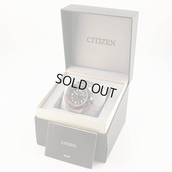 シチズン　プロマスター　ダイバー２００ＧＭＴ　ＢＪ７１２８－５９Ｅ　黒文字盤　箱