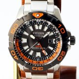 シチズン　プロマスター　ダイバー２００ＧＭＴ　ＢＪ７１２８－５９Ｅ　黒文字盤
