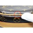 ルイ・ヴィトン　ボワット シャポー スープルPM M45578　パイピングのコーナー部にうっすらと汚れ