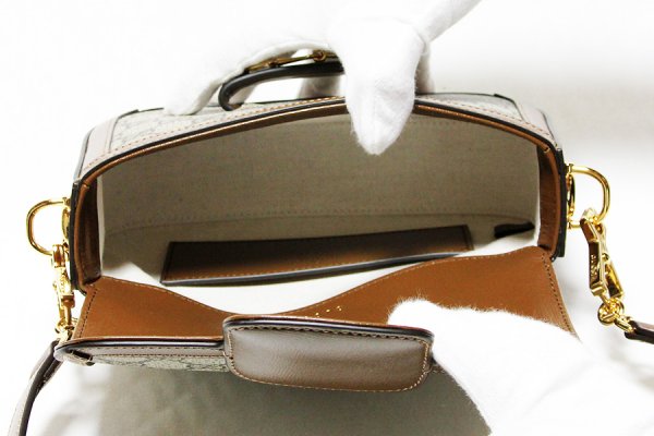グッチ　ホースビット1955 ミニショルダーバック 658574 403075 ベージュ　中身