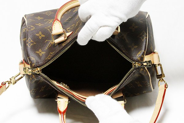 ルイ・ヴィトン　スピーディ・バンドリエール25 M46977　中身