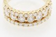 K18 ダイアイリリング 1.80ct 8.50g　拡大