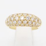 K18 ダイアイリリング 2.00ct 7.20g