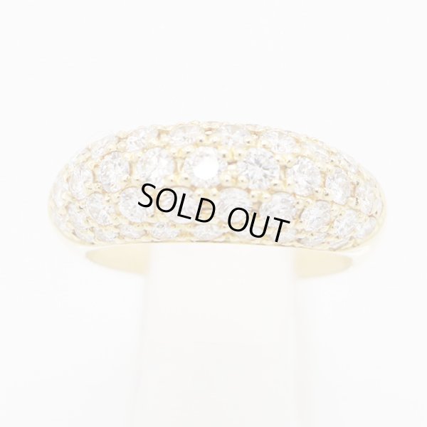 K18 ダイアイリリング 2.00ct 7.20g