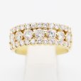 K18 ダイアイリリング 1.80ct 8.50g