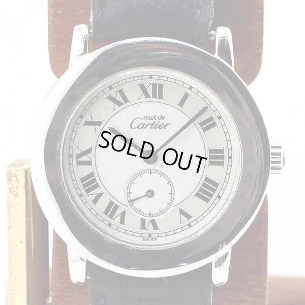 カルティエ　マストII　ロンド　１８１５－１　白文字盤