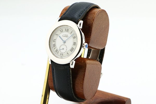 カルティエ　マストII　ロンド　１８１５－１　白文字盤　サイド