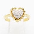 K18 ダイアイリリング 0.20ct 4.10g