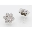 K18WG ダイアイリピアス 0.50ct*2 3.40g　イメージ