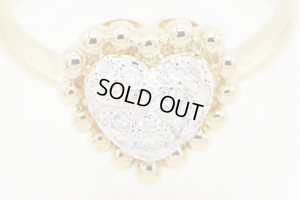 K18 ダイアイリリング 0.20ct 4.10g　拡大