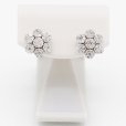 K18WG ダイアイリピアス 0.50ct*2 3.40g