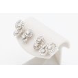750WG ダイアイリピアス 1.26ct 5.30g　サイド