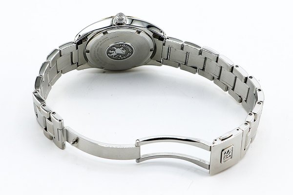 グランドセイコー　ＳＢＧＴ０８３　９Ｆ８３－０ＡＪ０　銀文字盤　Ｋ１８ベゼル　ブレス