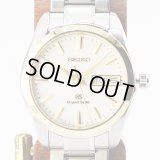 グランドセイコー　ＳＢＧＴ０３８　９Ｆ８３－０ＡＪ０　銀文字盤　Ｋ１８ベゼル