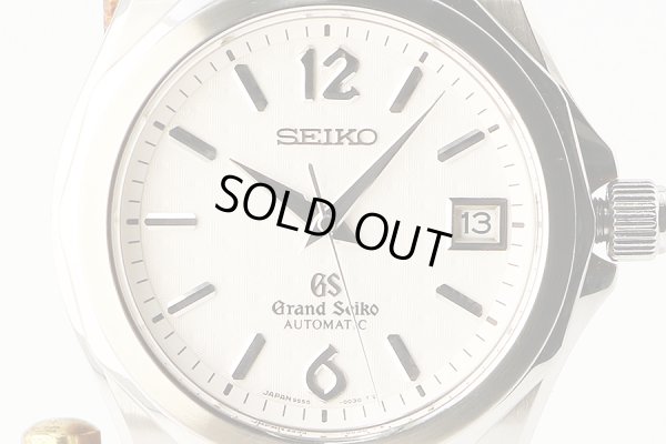 グランドセイコー　ＳＢＧＲ０１７　９Ｓ５５－００５０　白文字盤　表面拡大