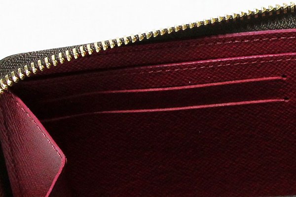 ルイ・ヴィトン　ポルトフォイユ・クレマンス M60742 フューシャ　カード入れ