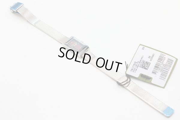 グッチ　Ｇフレーム　レクタンギュラー　ＹＡ１４７．５　トリコロール文字盤　ベルト状態　表面