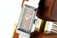 グッチ　Ｇフレーム　レクタンギュラー　ＹＡ１４７．５　トリコロール文字盤　サイド拡大