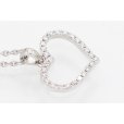 750WG ダイアイリペンダントネックレス 2.90g　拡大