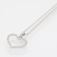 750WG ダイアイリペンダントネックレス 2.90g