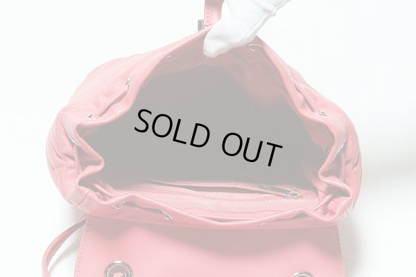 シャネル シェブロン Vステッチ チェーンリュック A91121 ピンク　中身