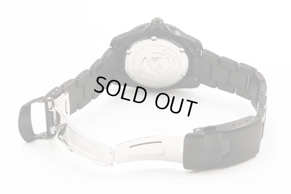 セイコー　プロスペック ソーラーダイバー ＳＢＤＮ０８１ 黒文字盤 青インデックス　ブレス