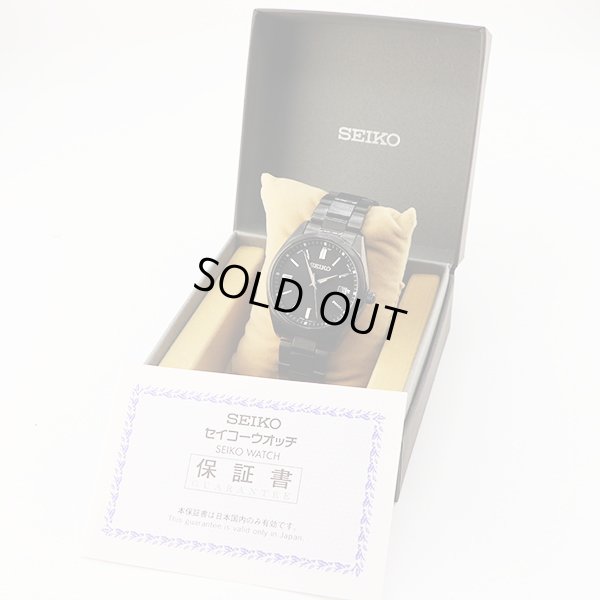 セイコー　セレクション 電波ソーラー ＳＢＴＭ３２５ 黒文字盤　箱・保証書