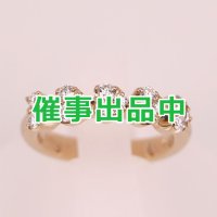 ポンテヴェキオ　K18PG ダイアイリリング 0.43ct 5.10g