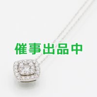 ポンテヴェキオ　PT999/850 ダイアイリペンダントネックレス 0.37ct 2.70g