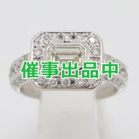 PT900 ダイアイリリング 0.824ct 0.47ct 6.90g