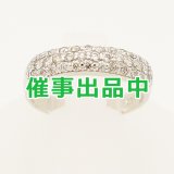 ポンテヴェキオ　K18WG ダイアイリリング 0.61ct 3.70g