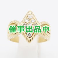 K18 ダイアイリリング 0.51ct 9.30g