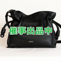 ロエベ　フラメンコ　クラッチ　ミディアム　A411FC1XBF　ブラック