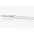 タサキ　K18WG ダイアイリペンダントネックレス 0.19ct 2.50g　サイド