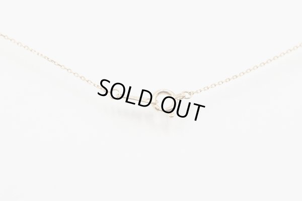 ヴァンドーム　K18 ダイアイリネックレス 1.20g　留め具