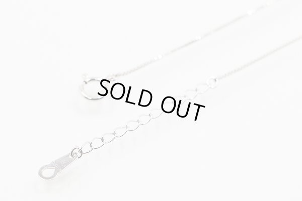 タサキ　K18WG ダイアイリペンダントネックレス 0.19ct 2.50g　留め具