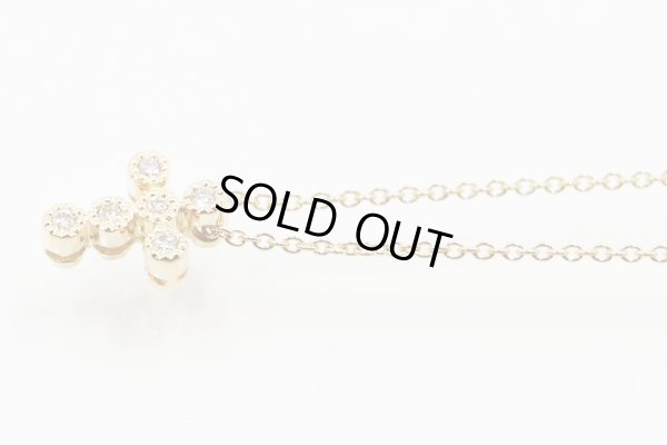 スタージュエリー　K18 ダイアイリペンダントネックレス 0.04ct 1.80g　サイド