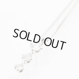 タサキ　K18WG ダイアイリペンダントネックレス 0.19ct 2.50g